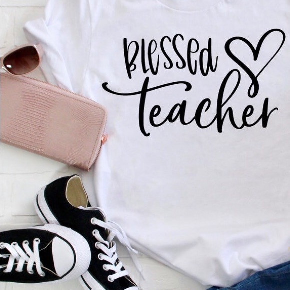 Gildan Tops - Blessed teacher